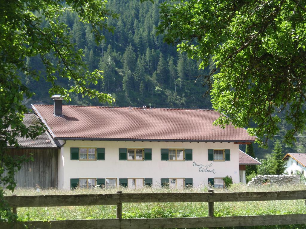 Haus Dietmar Holzgau Buitenkant foto